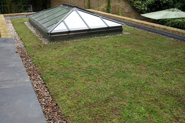 Grufekit green roof home extension